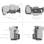 SmallRig 6029 Rhinoceros Cage for Sony Alpha 7 V / 7R V / 7 IV