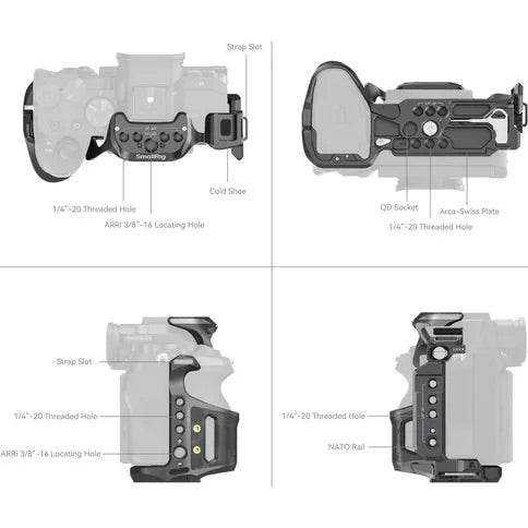 SmallRig 6029 Rhinoceros Cage for Sony Alpha 7 V / 7R V / 7 IV